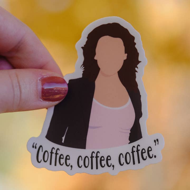 Pegatina Lorelai Gilmore | Café, café, café | para venta al por mayor de JustJennaJThings