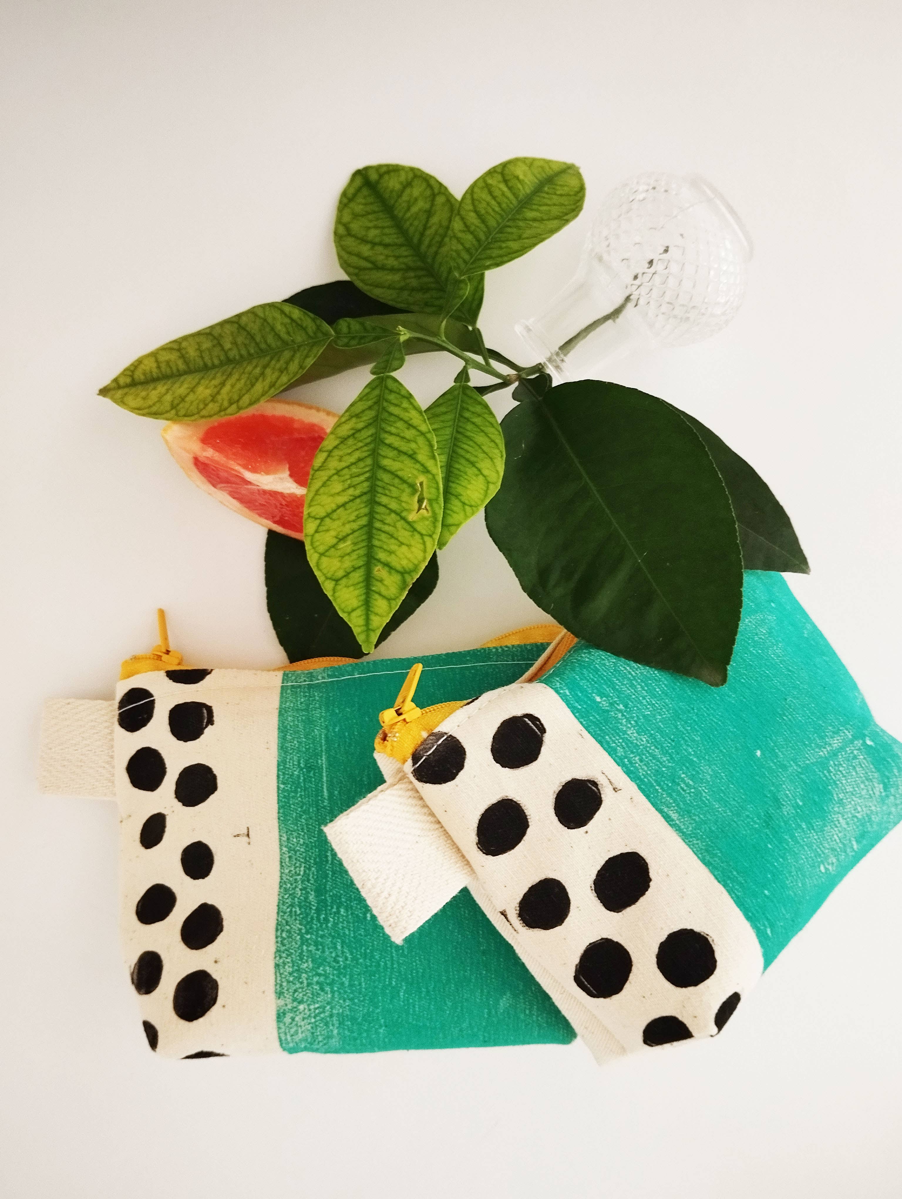 The Ink Job - Wholesale Pouch - Women's - Teal Blue Zipper Pouch4