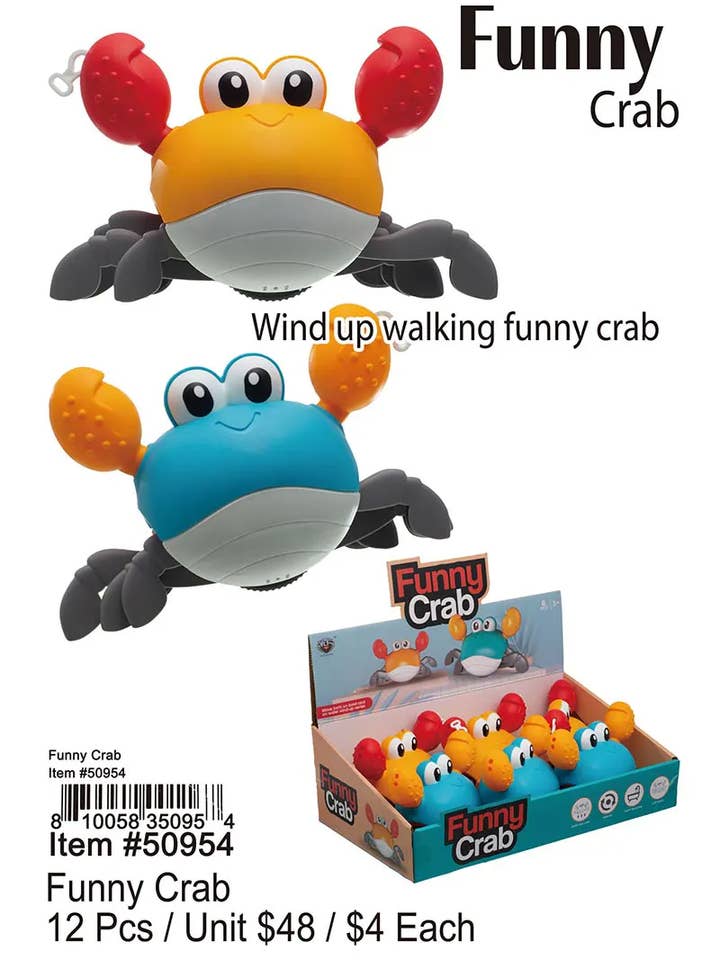 Crabe drôle. pour la vente par Puka Creations