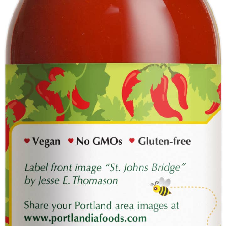 Portlandia Foods - Wholesale Ketchup - Portland Organic Spicy Ketchup 14oz Glass Btls1
