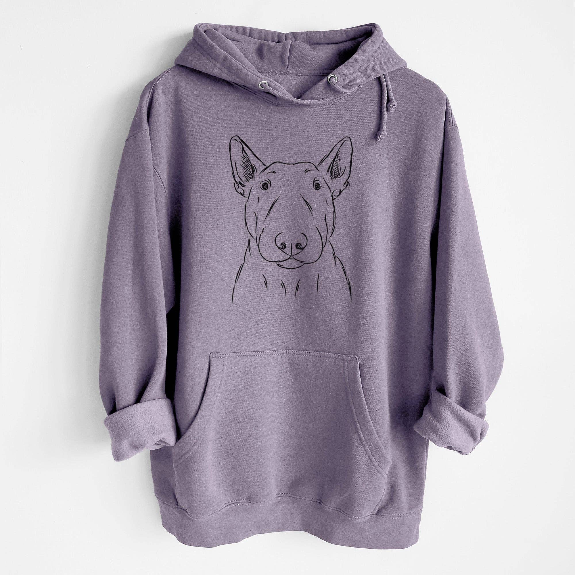 Inkopious - Wholesale Hoodie - Unisex - Jett the Bull Terrier- Heavyweight Fleece Hoodie2