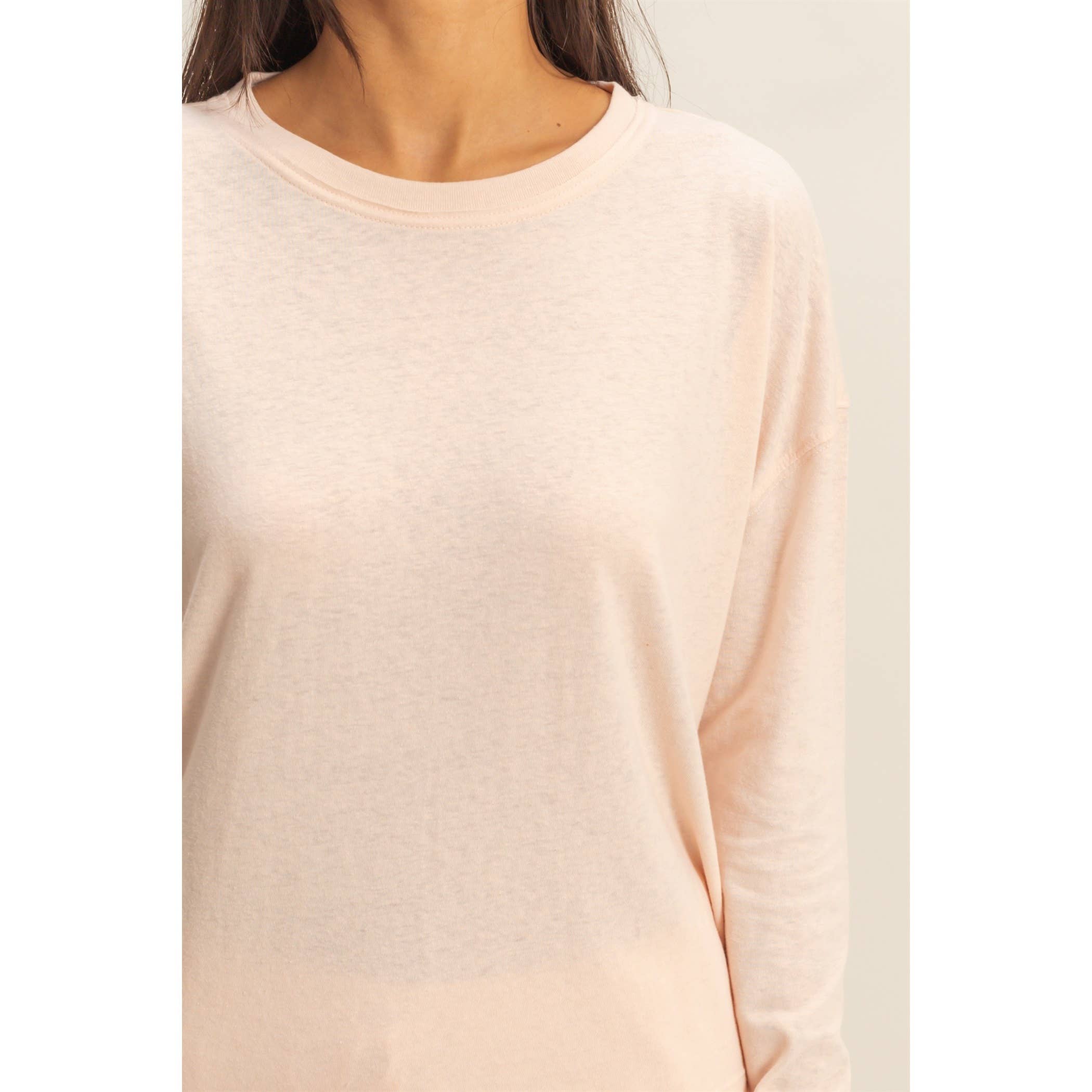 HYFVE – Engroshandel Skjorte - Dame – Langærmet T-shirt med rund hals3