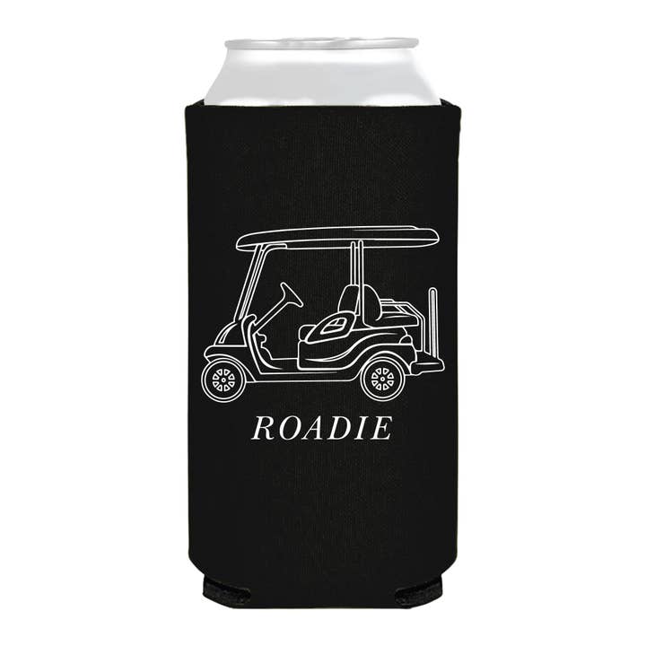 Roadie Golf Cart Golf Masters Slim Can Cooler- Masters for wholesale by Sip Hip Hooray