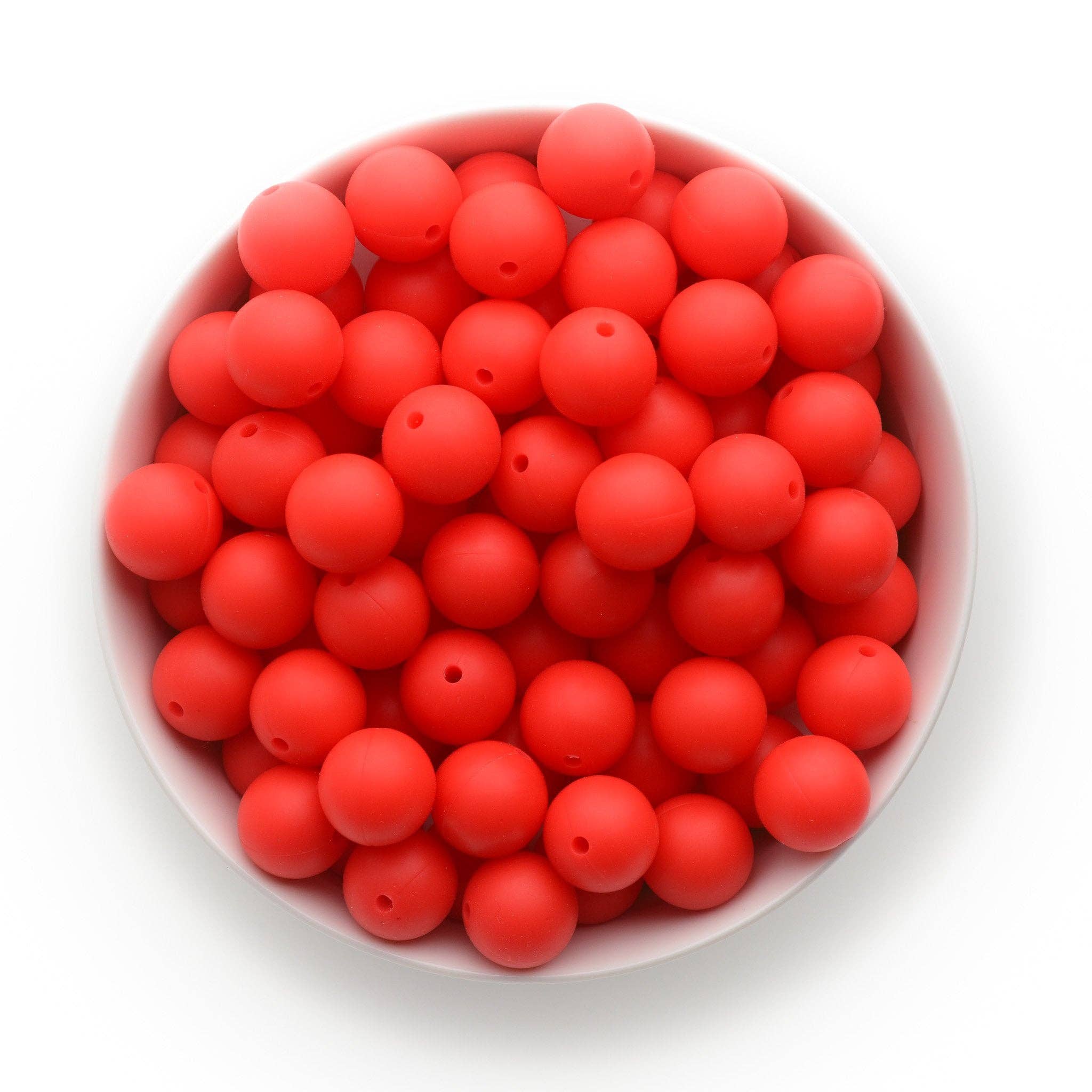 Cara & Co Silicone Craft Supply - Wholesale Beads - 15mm Round Silicone Beads7