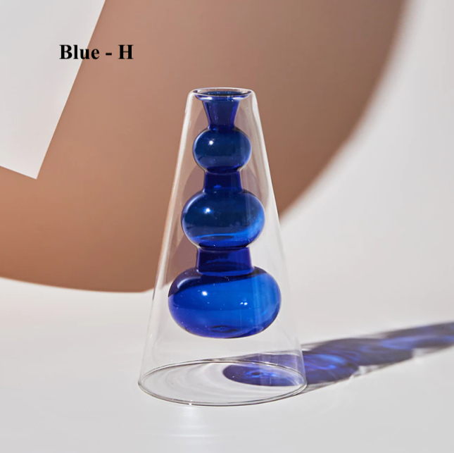 IVORE.GROUP (We cover All Import duty) - Wholesale Vase - Nordic Hydroponic Colored Glass Vase7