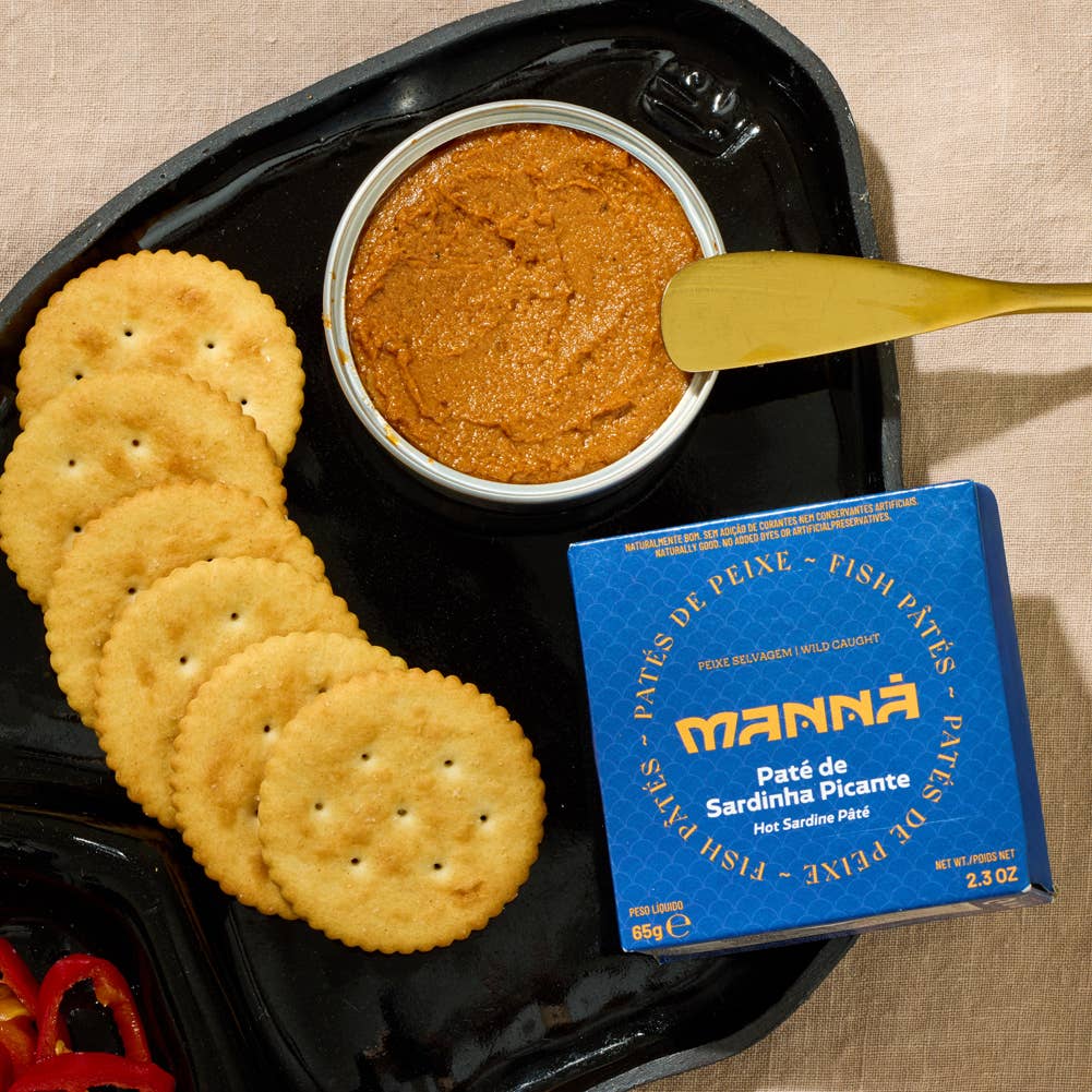 Lata – wholesale Tinned fish – Manná Spicy Sardine Pâté1
