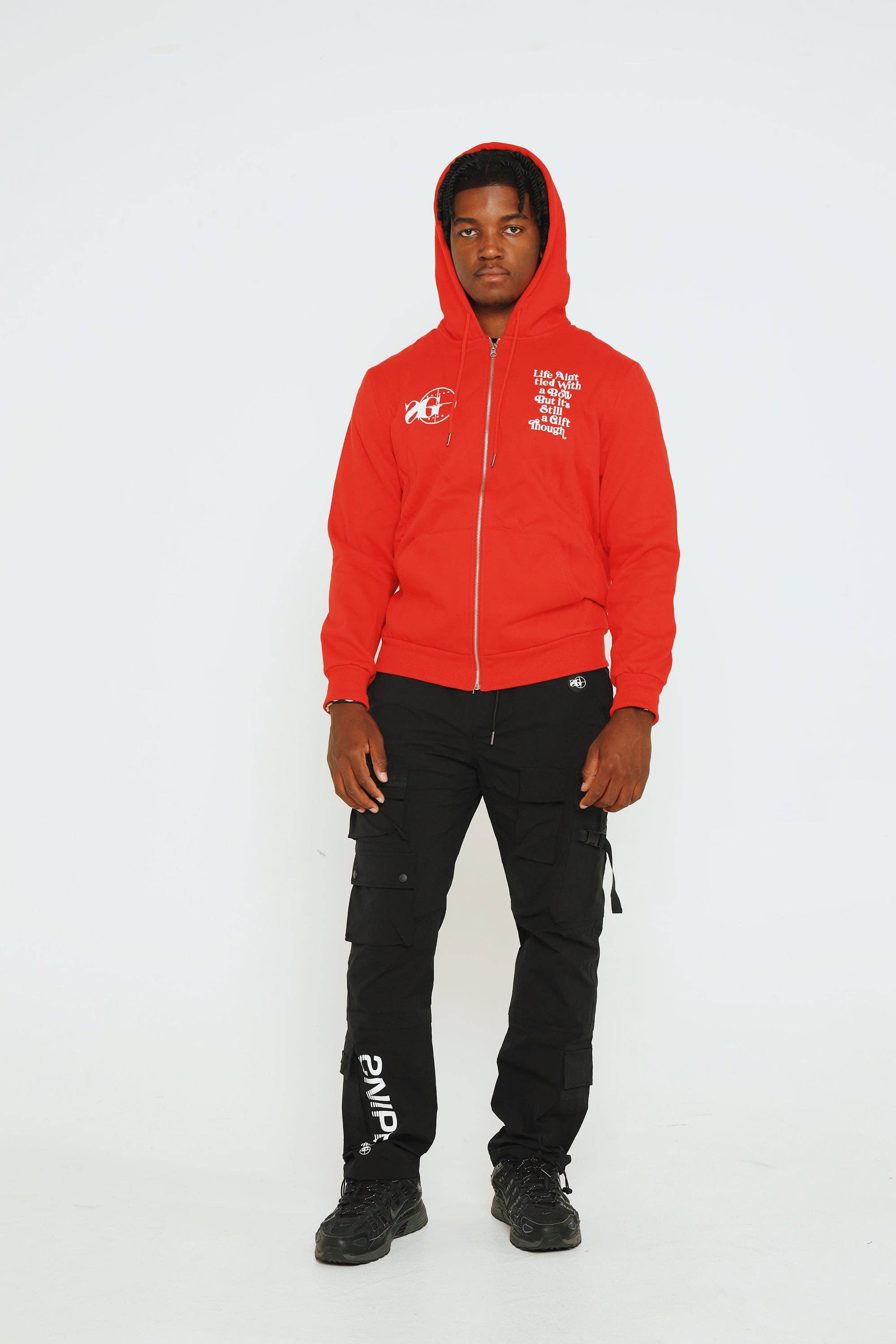 Sniper Gang Apparel - Wholesale Hoodie - Unisex - Kodak Mantra (Red  - Puff Print)4