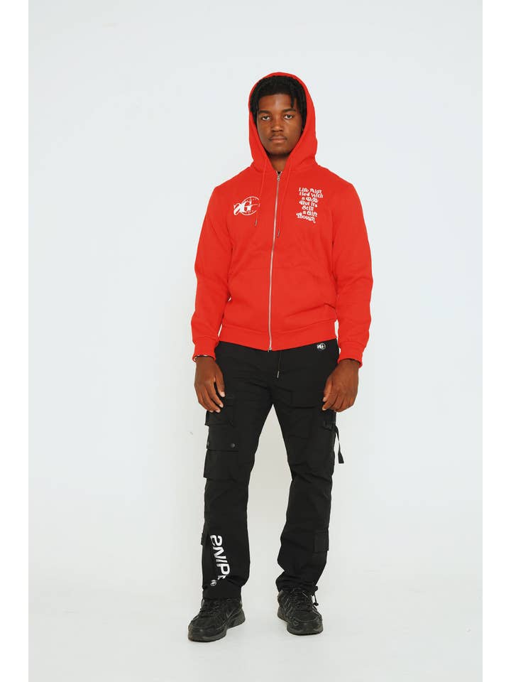 Sniper Gang Apparel - Wholesale Hoodie - Unisex - Kodak Mantra (Red - Puff Print)4