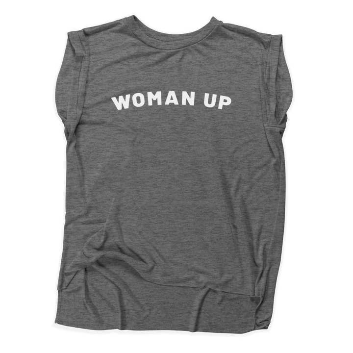 The Spark Company – wholesale T-shirt – women's – Woman Up Muscle T-Shirt4