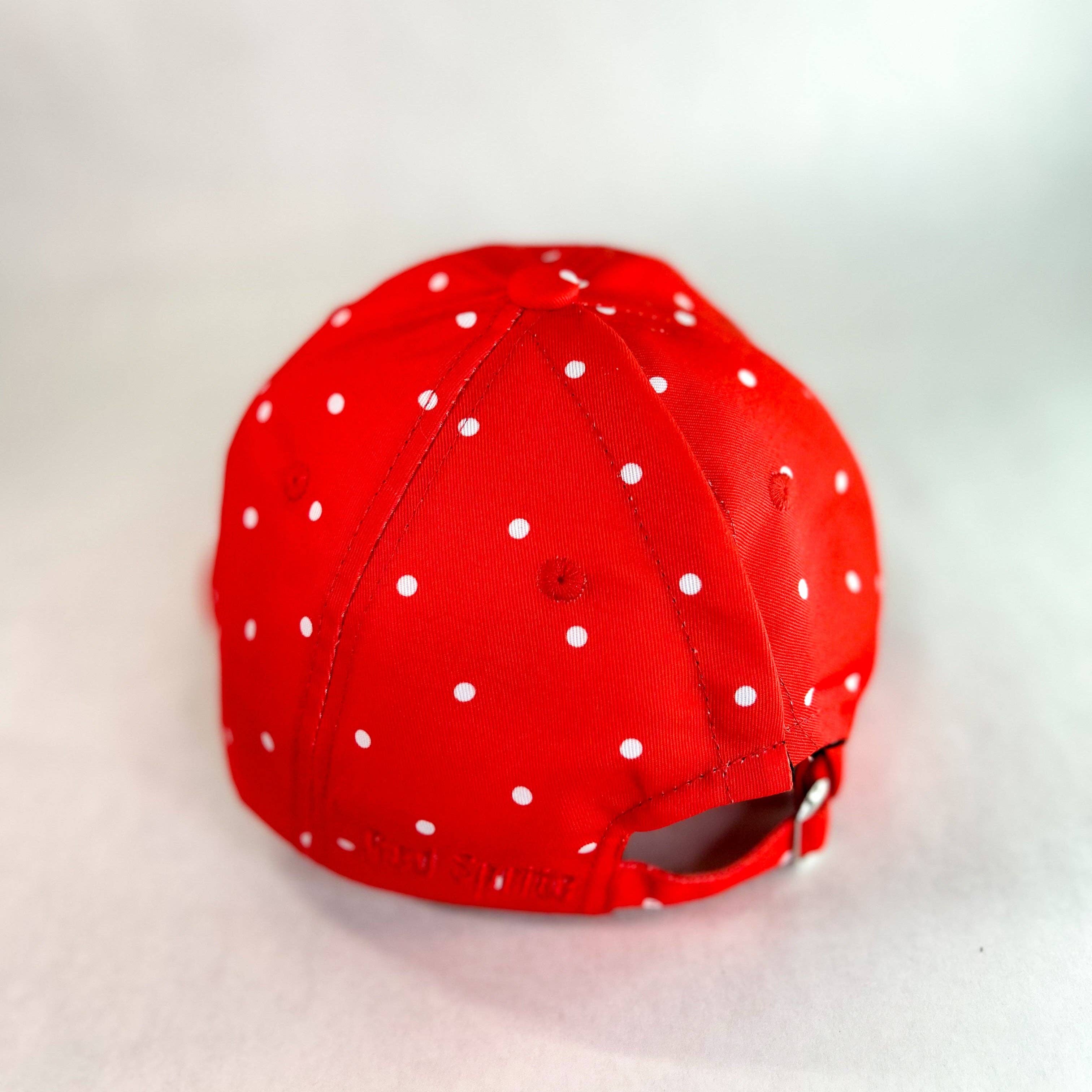 Red Sprite Hats - Wholesale Baseball Cap - Women's - Magical Baseball Caps + Detachable Bows, Hidden Ponytail Hat7