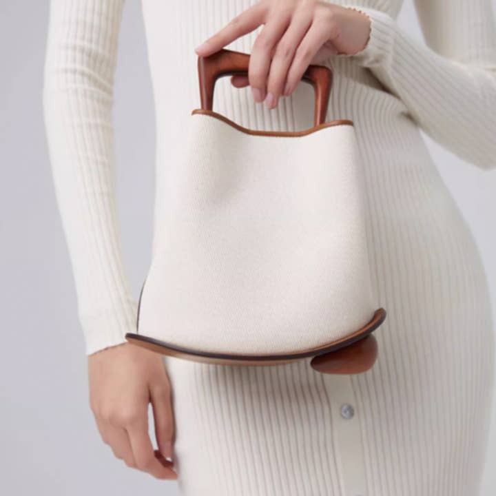 Ecru Bolsa de Ombro Ozzy - Ecru para venda a revendedores na Faire5