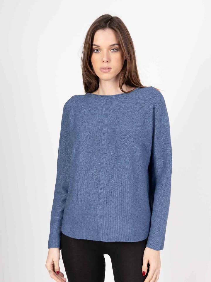 0268 SØMLØS SWEATER for engroshandel hos LINEN & COTTON HOUSE