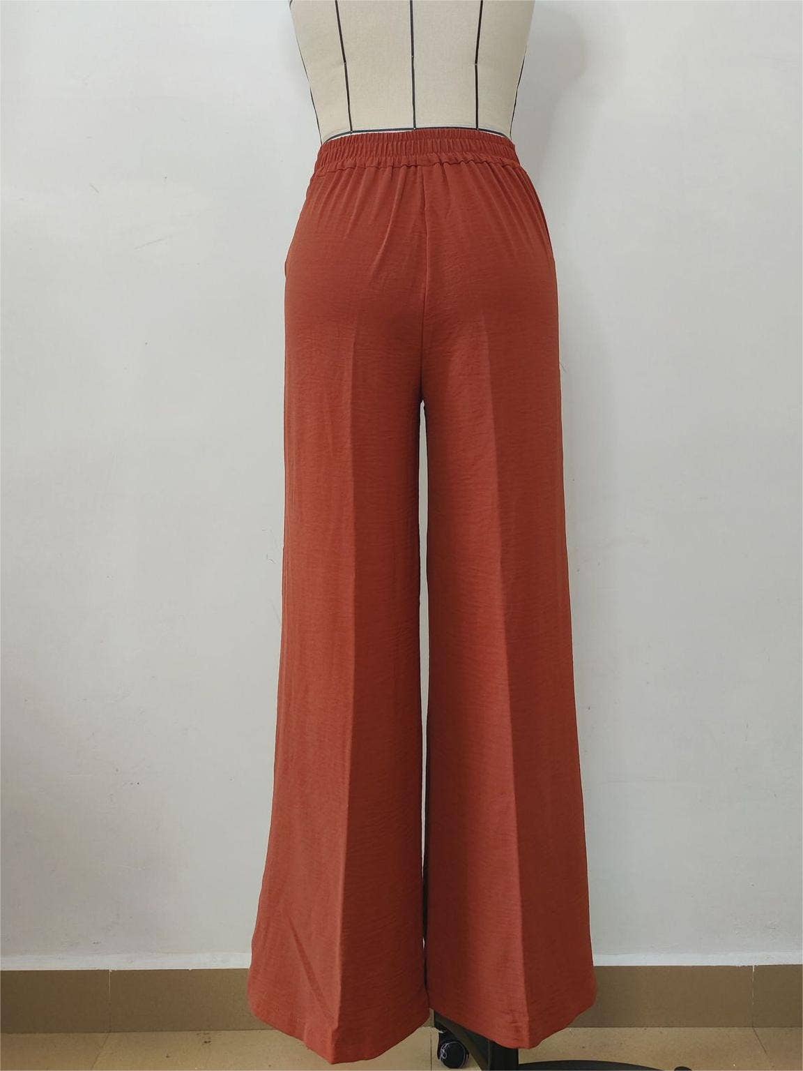 Rosa Clothing - Wholesale Pants - Women's - Office trousers wide-leg extra long suit pants6