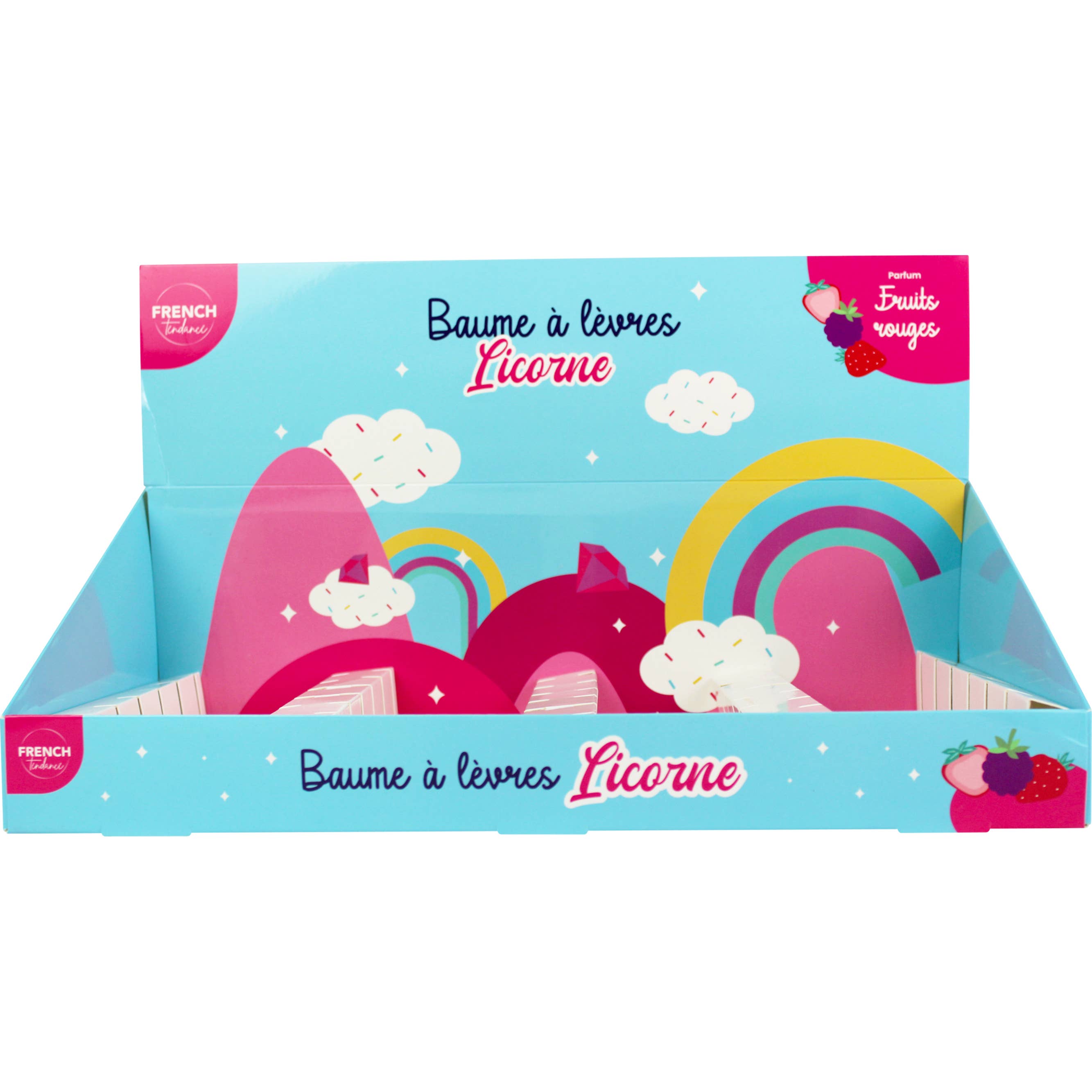 FRENCH TENDANCE - Wholesale Lip Balm - Lip balm 3.3 g - Unicorn - Red Fruit Scent2