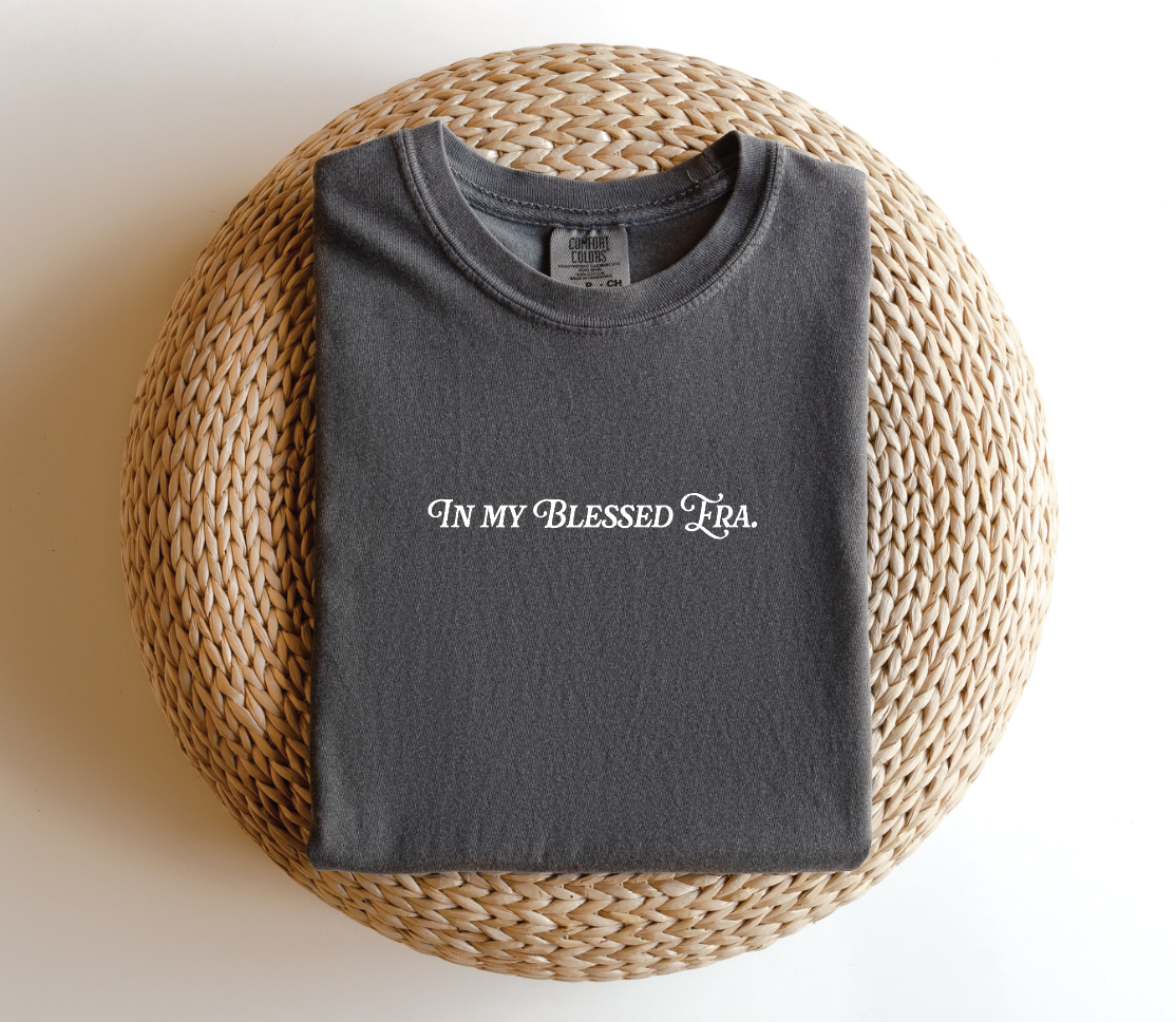 SBG Co. - Wholesale Screen Printed T-Shirt - Women's - In My Blessed Era Tee0