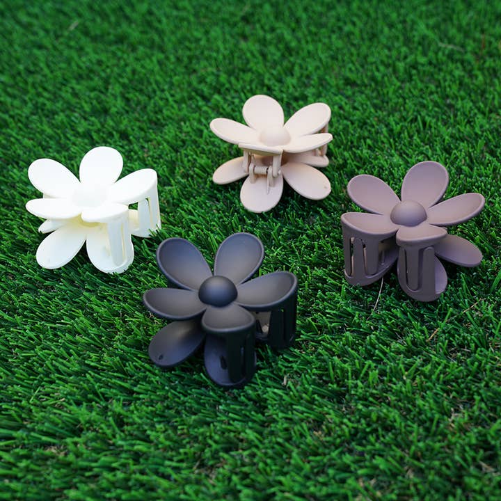 42POPS - Wholesale Hair Clip - Women's - "....Large Flower Hair Claw Hair Clip