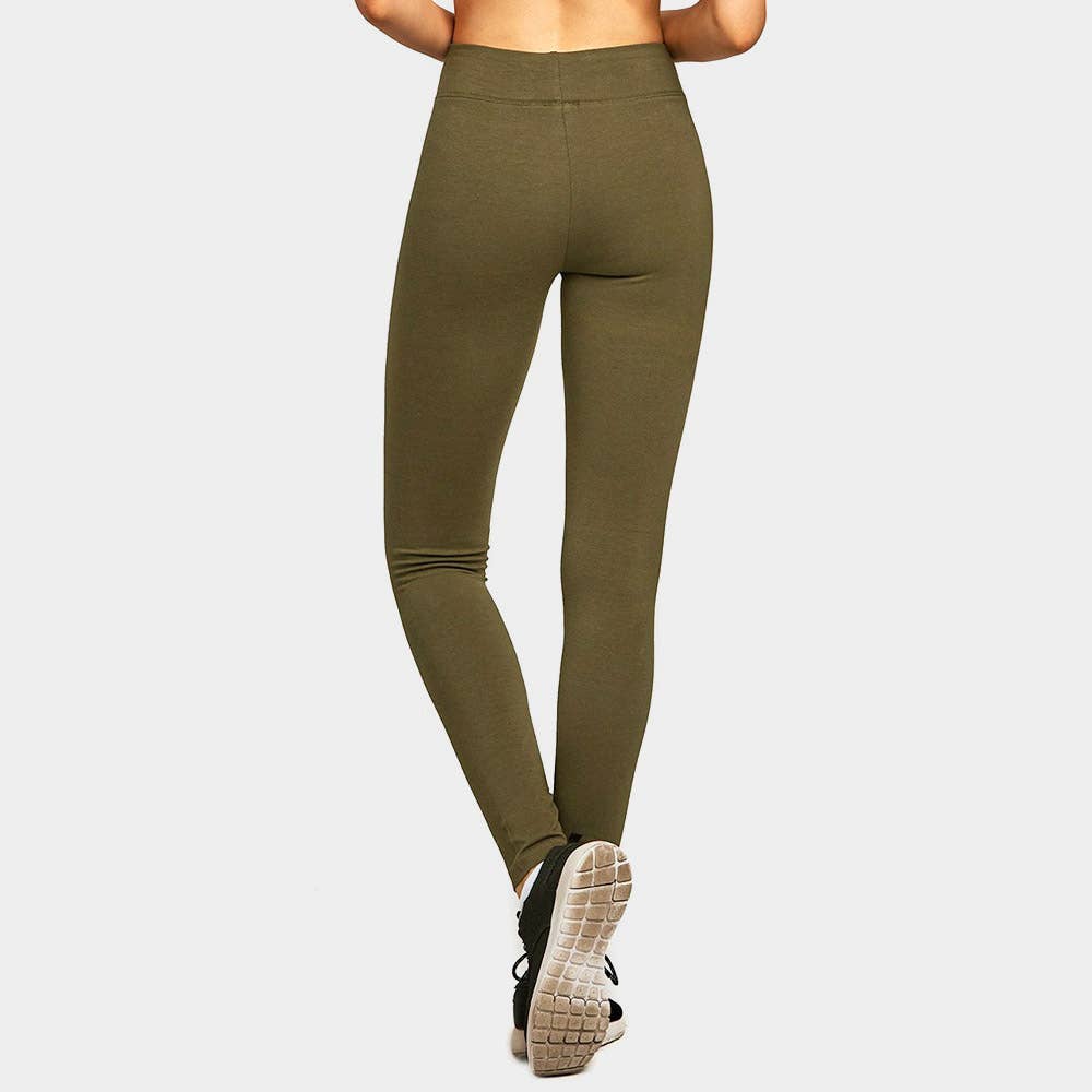 Sensibling Corp. - Wholesale Athletic/Lounge Leggings - Women's - Ladies Cotton Leggings
13