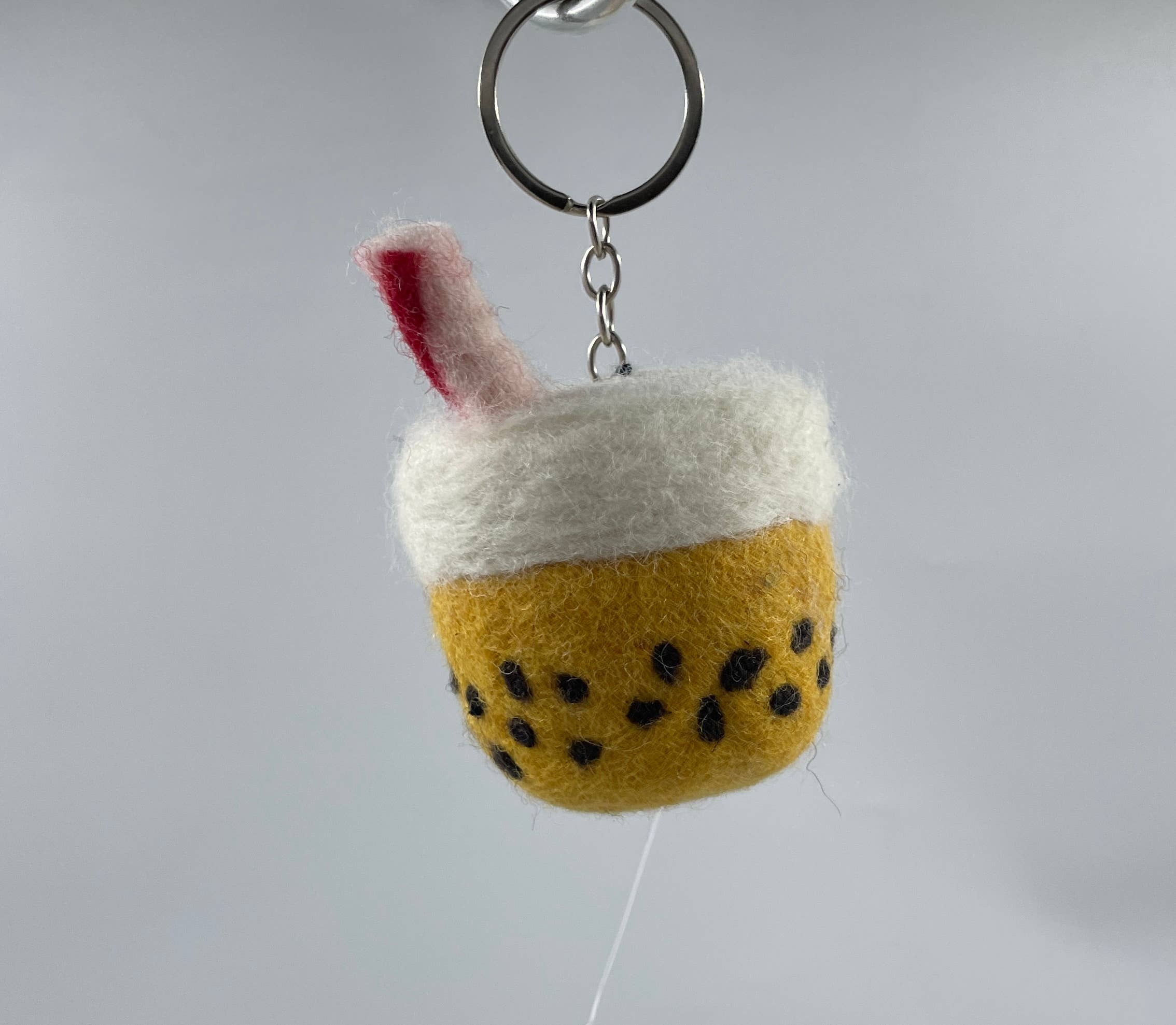 Funky Yak Ltd – wholesale Keychain – Unisex – Handmade  Felt Bubble Tea Keyrings4