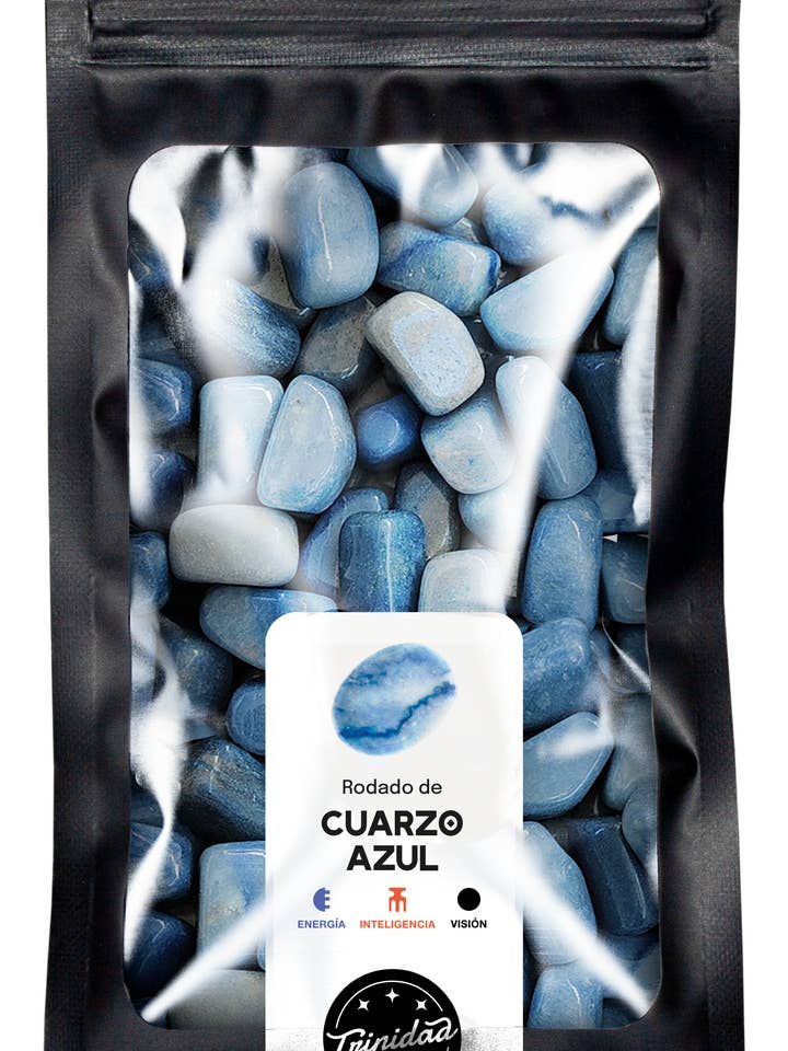 blauwe kwarts zak 20 stuks voor wholesale door trinidad