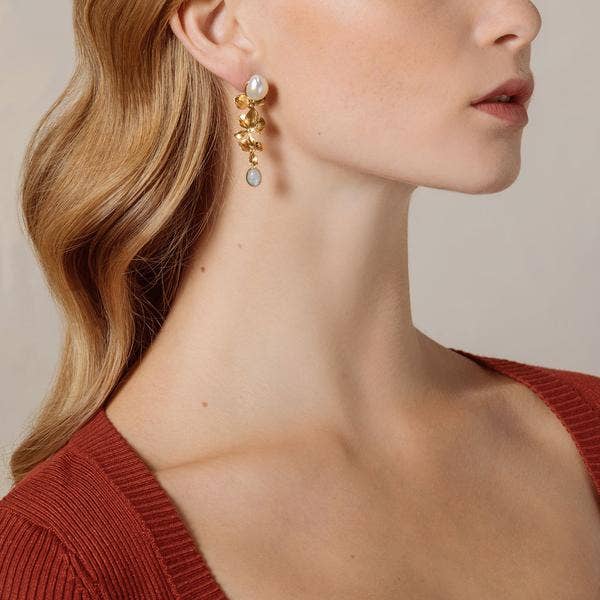 Alba earrings for wholesale by Victoire Studio