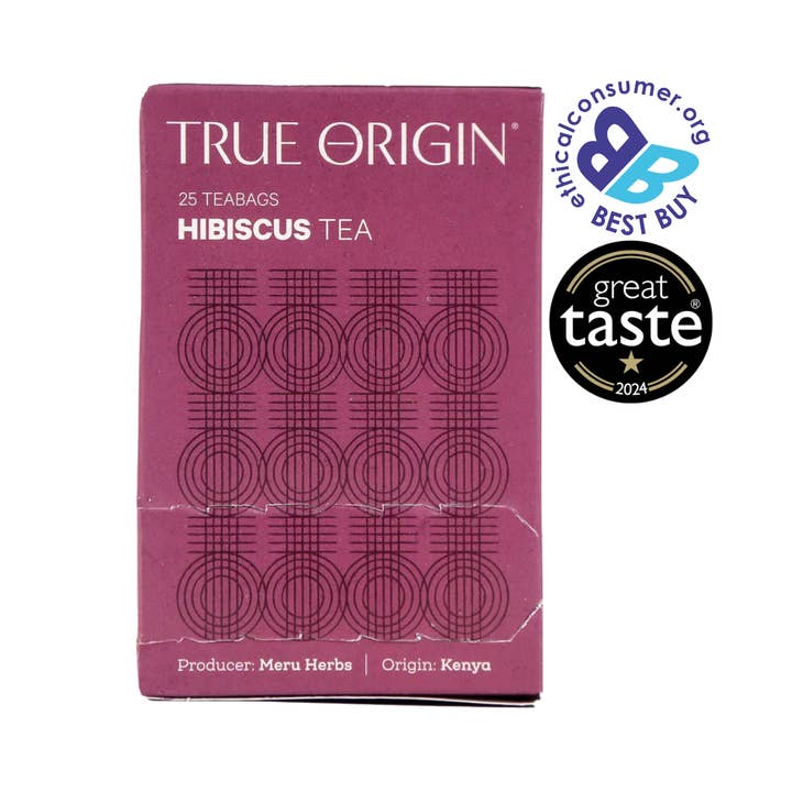 Hibiscus Tea (25 tea bags) for wholesale by True Origin Foods