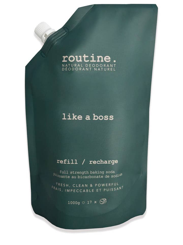 Like a Boss Deodorant - 1KG Refill Bag for wholesale by Routine Natural Beauty