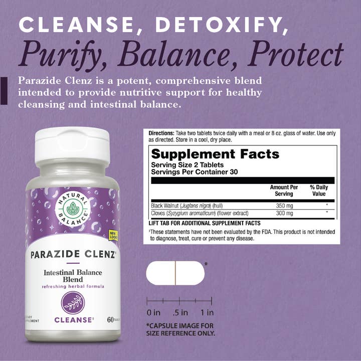Natural Balance - Wholesale Oral Supplement/Vitamin - Parazide Clenz | Intestinal Balance Blend4