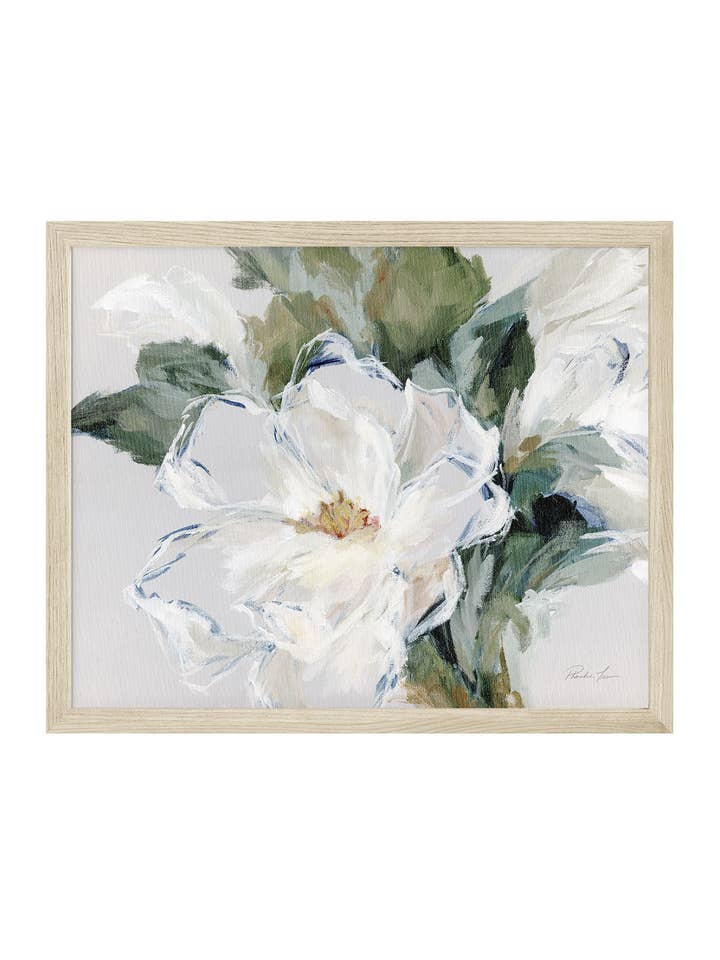 "White Magnolia" Canvas Print for wholesale by Love by Phoebe