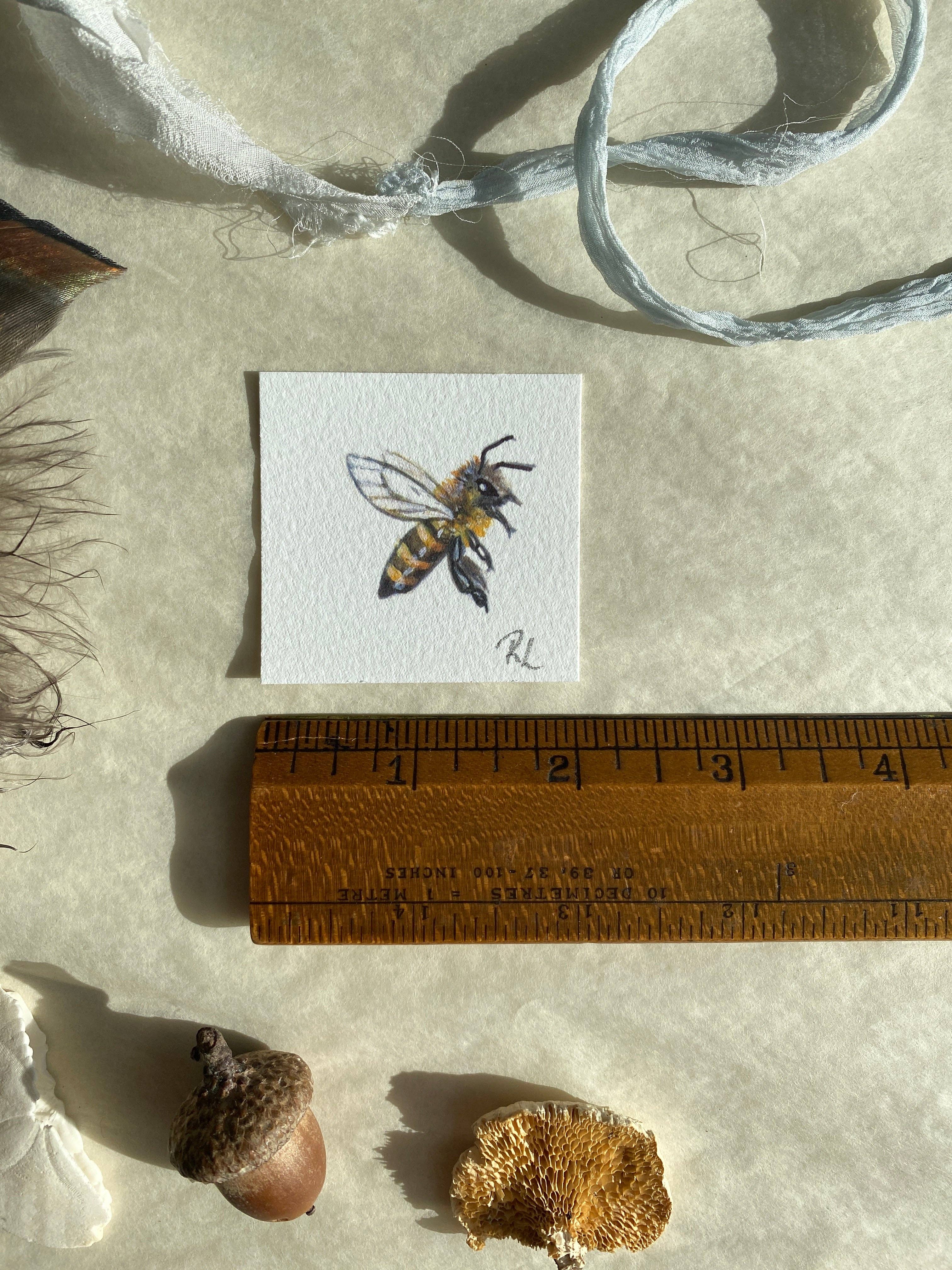 Rebekah Lowell Creative Studio - Wholesale Art Print - Honeybees Little Print5