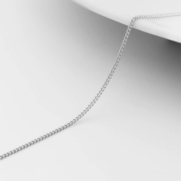 WJW - Wholesale Link & chain necklace - Stainless Steel Curb Chain Necklace6
