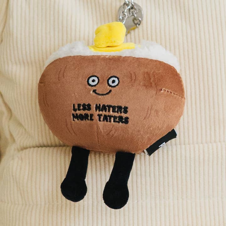 Punchkins - Wholesale Keychain - Unisex - Potato Cute Haters Bag Charm Plush Soft Toy Funny Gift0