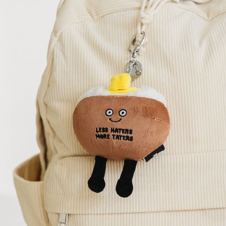Punchkins - Wholesale Keychain - Unisex - Potato Cute Haters Bag Charm Plush Soft Toy Funny Gift