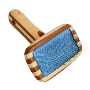 Bamboo Pet Needle Brush for wholesale by Our Green House