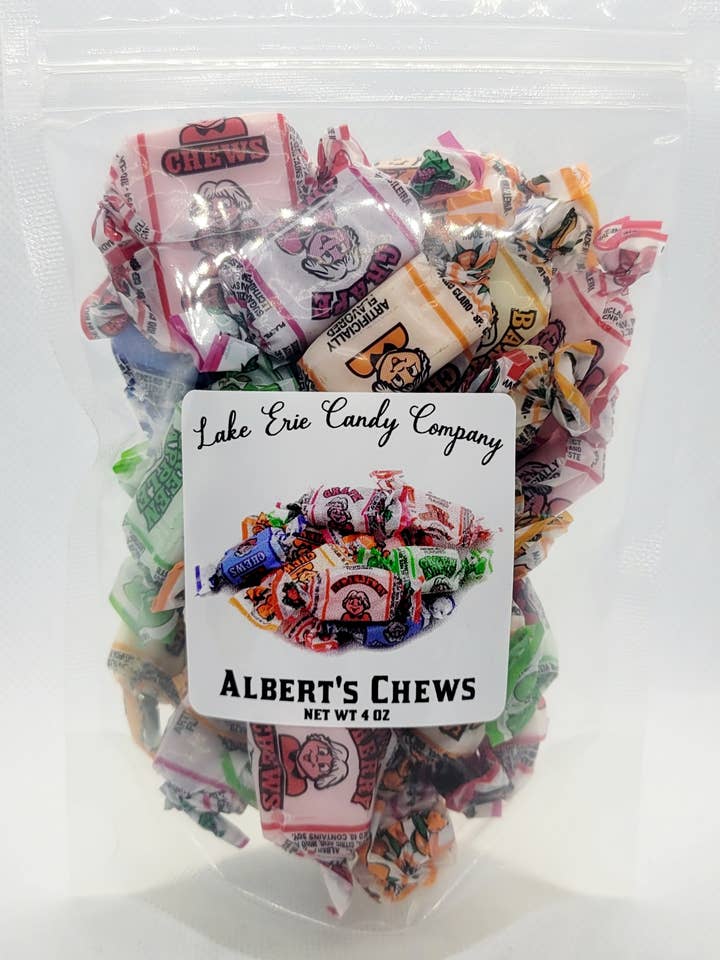 Albert's Chews for wholesale by Lake Erie Candy Company