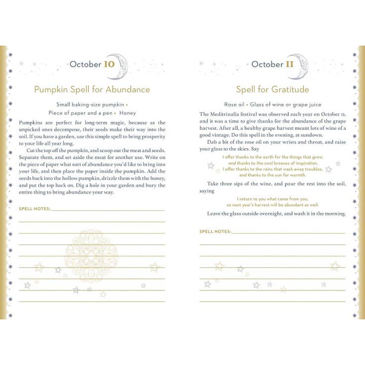 Hachette Book Group - Wholesale Journal/Diary - The Daily Spell Journal: A Diary of Enchantments4