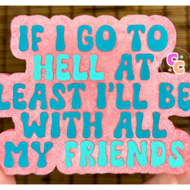 Wenn ich zur Hölle gehe Freshie | Auto-Lufterfrischer | Lustiger Freshie für den Großhandel von Crafting Cleveland