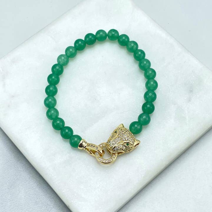 Breloque en forme de panthère en forme de jaguar en forme de panthère remplie d'or 18 carats avec micro pavé d'or 18 carats et zircone cubique avec bracelet en perles de strass coloré, vente en gros de fournitures de bijoux et autres tendances Résultats pour savon blanc et or en vente B2B. Retours gratuits et paiement à 60 jours sur Faire sur Faire.