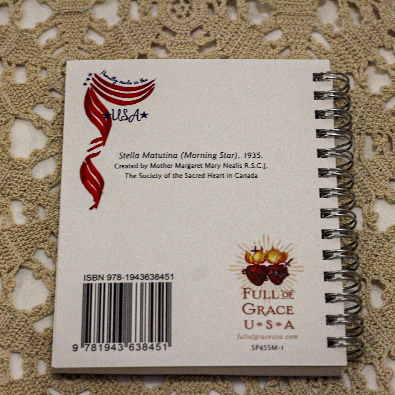The Retro - a Full of Grace USA Company - Wholesale Notebook - Stella Matutina Mini-Notebook8