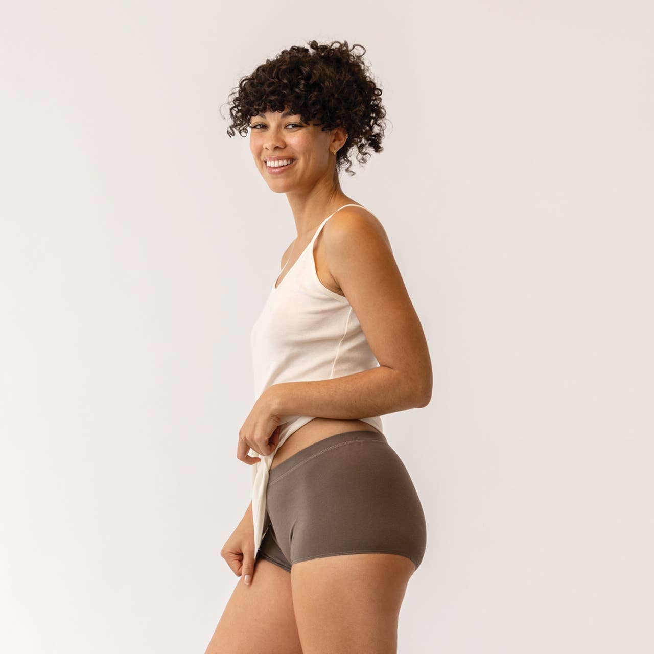 Maggie's Organics - Wholesale Underwear - Women's - Organic Cotton Boyshort Underwear 2 Pack2
