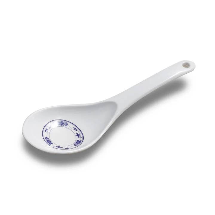 EcoQuality - Wholesale Kitchen Spoon - Rice Scoop Melamine White0