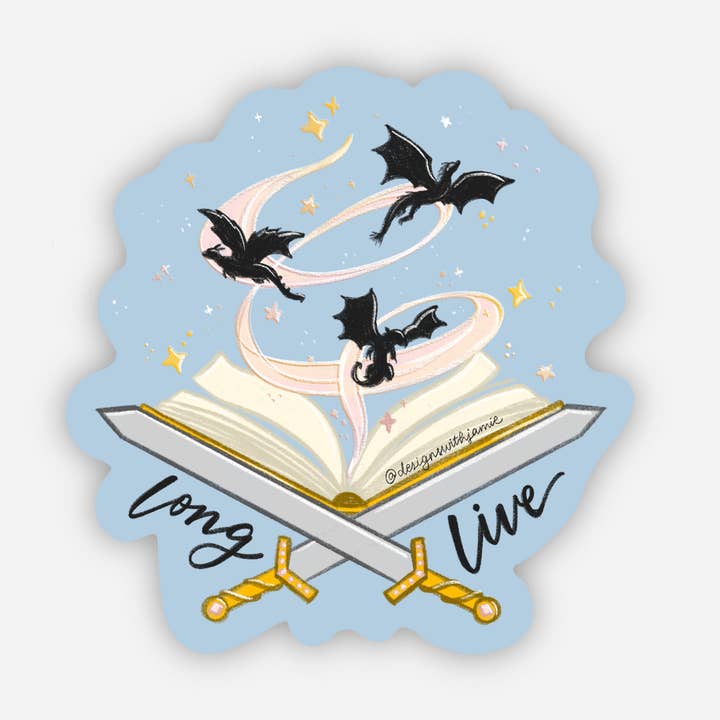 Lang lebe Aufkleber für den Großhandel von Designs with Jamie