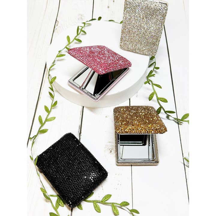 Bling Bling Compact Mirror for wholesale by Funteze