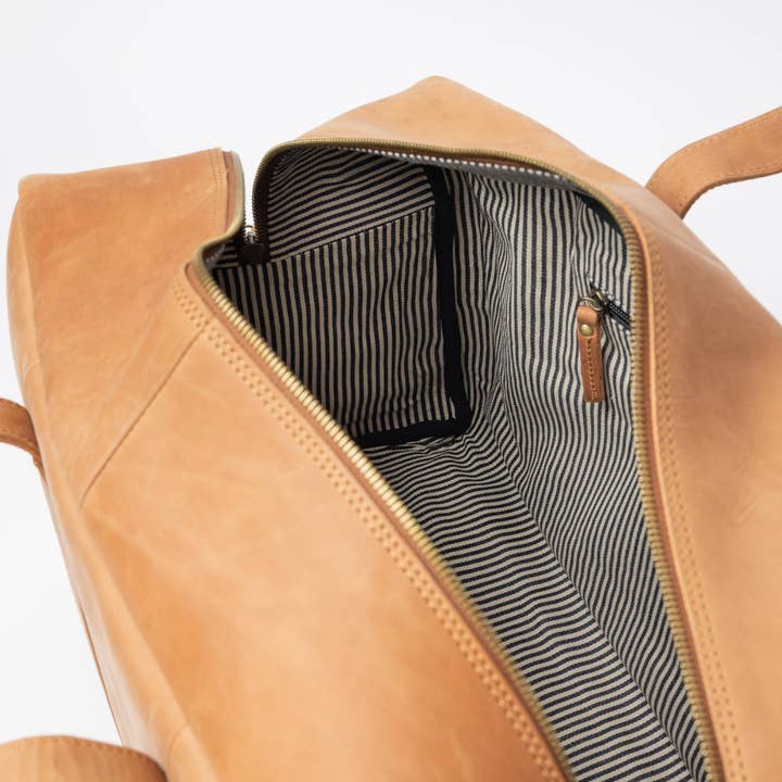 O My Bag - Wholesale Weekender Bag - Women's - Otis Weekender Bag - Camel Hunter Leather