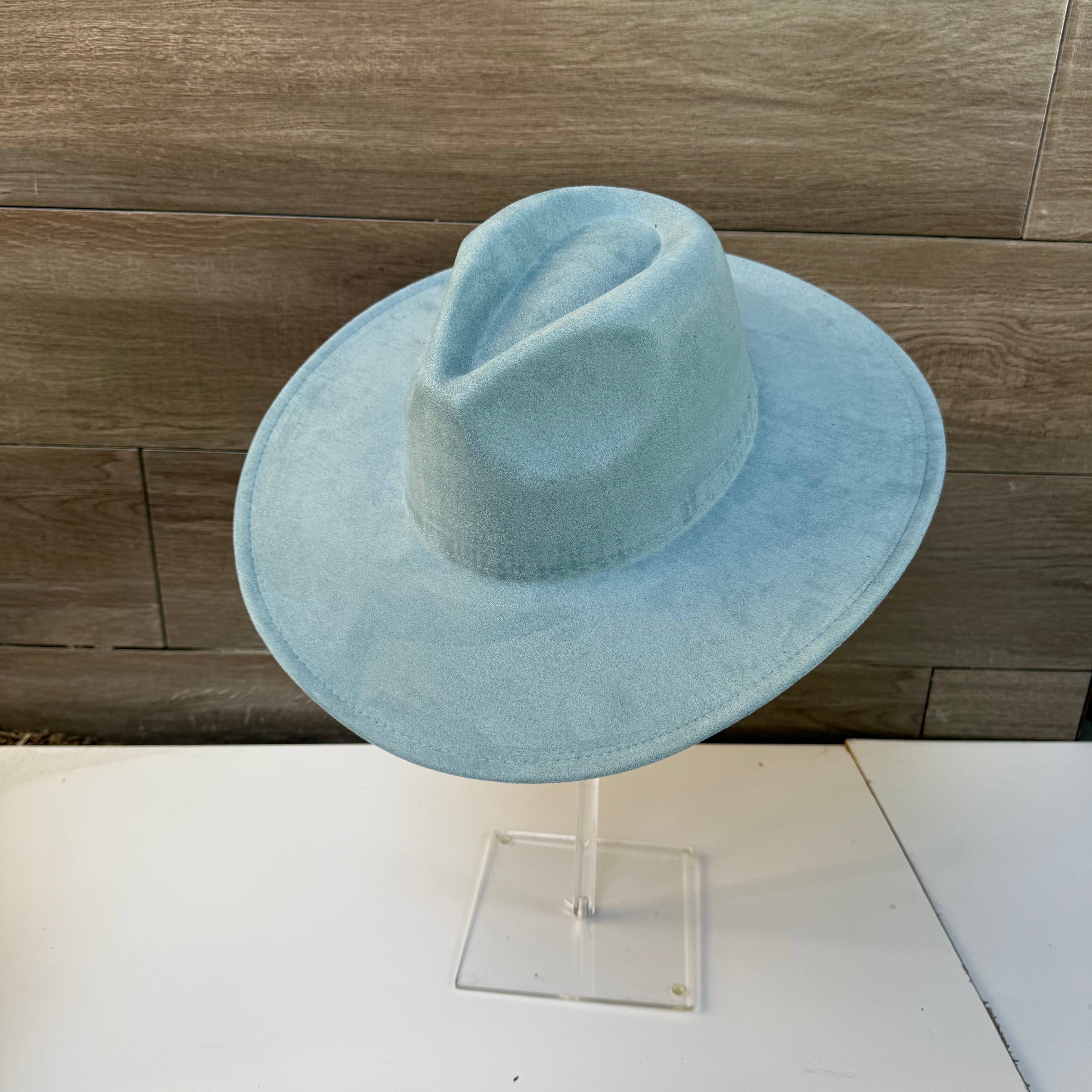 Queens INC - Wholesale Fedora - Women's - Best seller Fashion Classic Wide Brim Suede Primium  Hat24