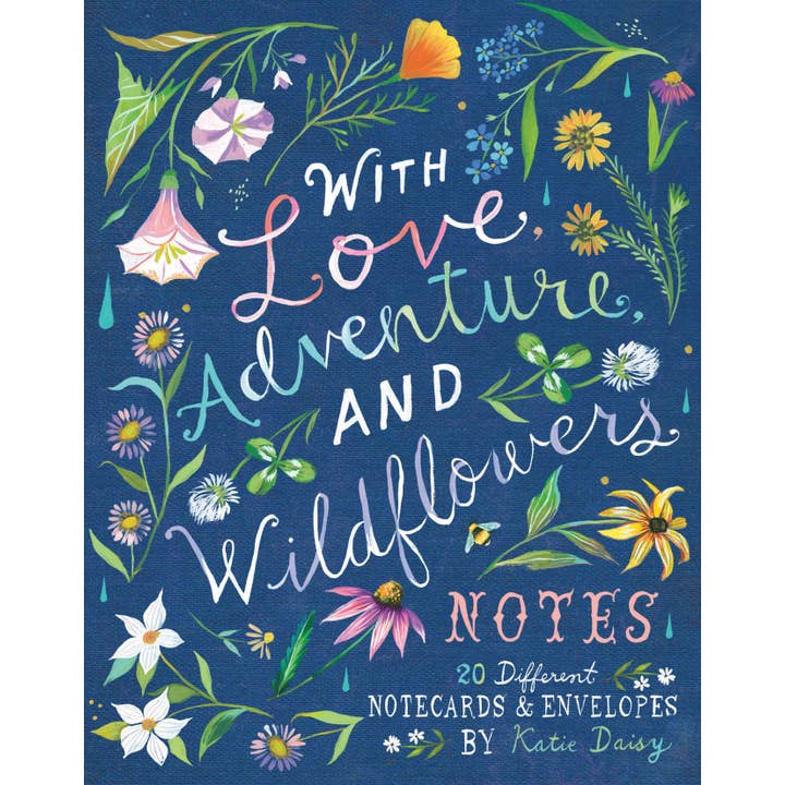 Chronicle Books - Wholesale Stationery/Notecard Set - With Love, Adventure, and Wildflowers Notes1