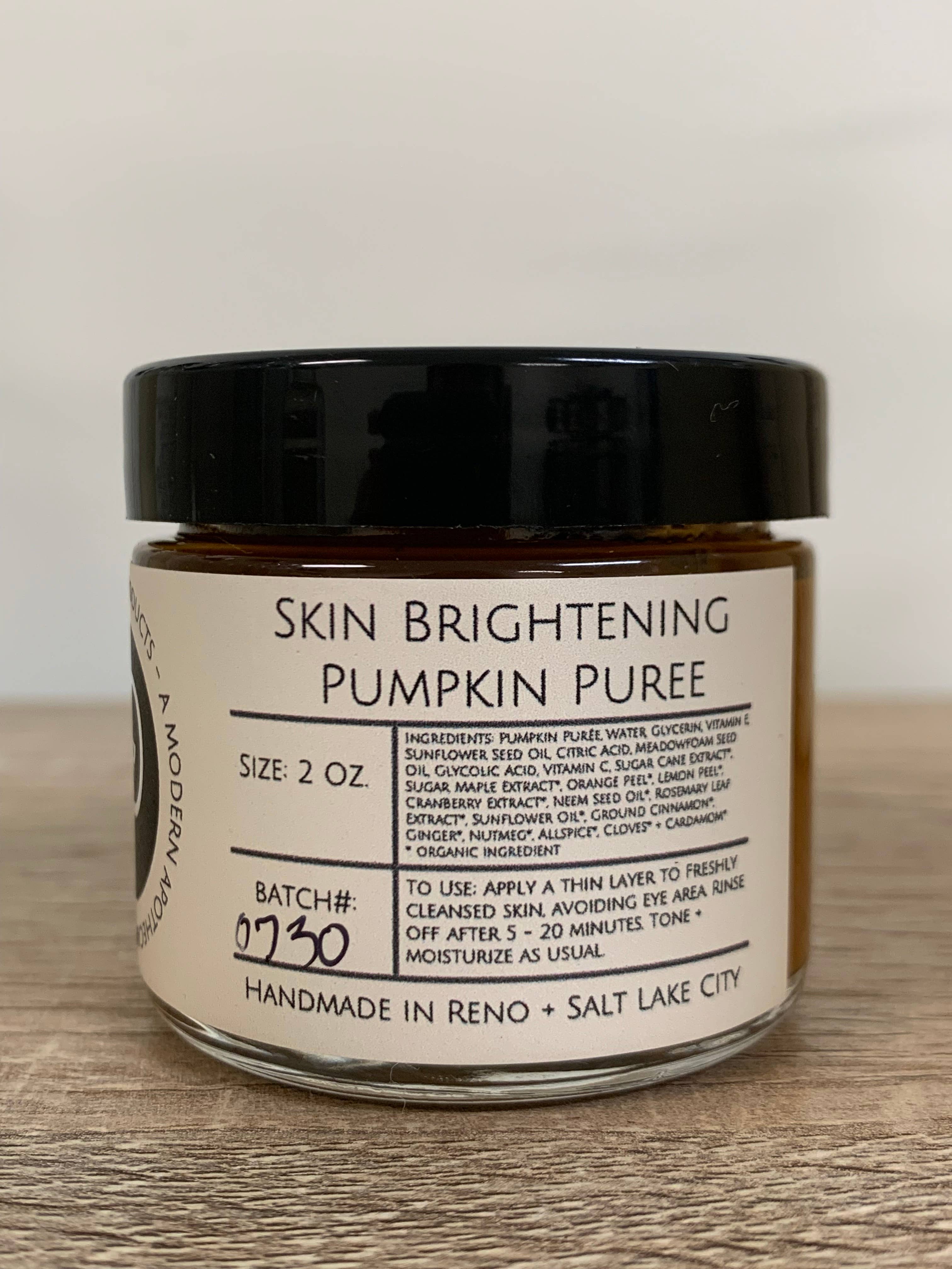 Pantry Products - Skin, Body, + Wellness - Wholesale Skincare face mask - Pumpkin Skin Purée – Pumpkin + Glycolic Acid Skin Mask