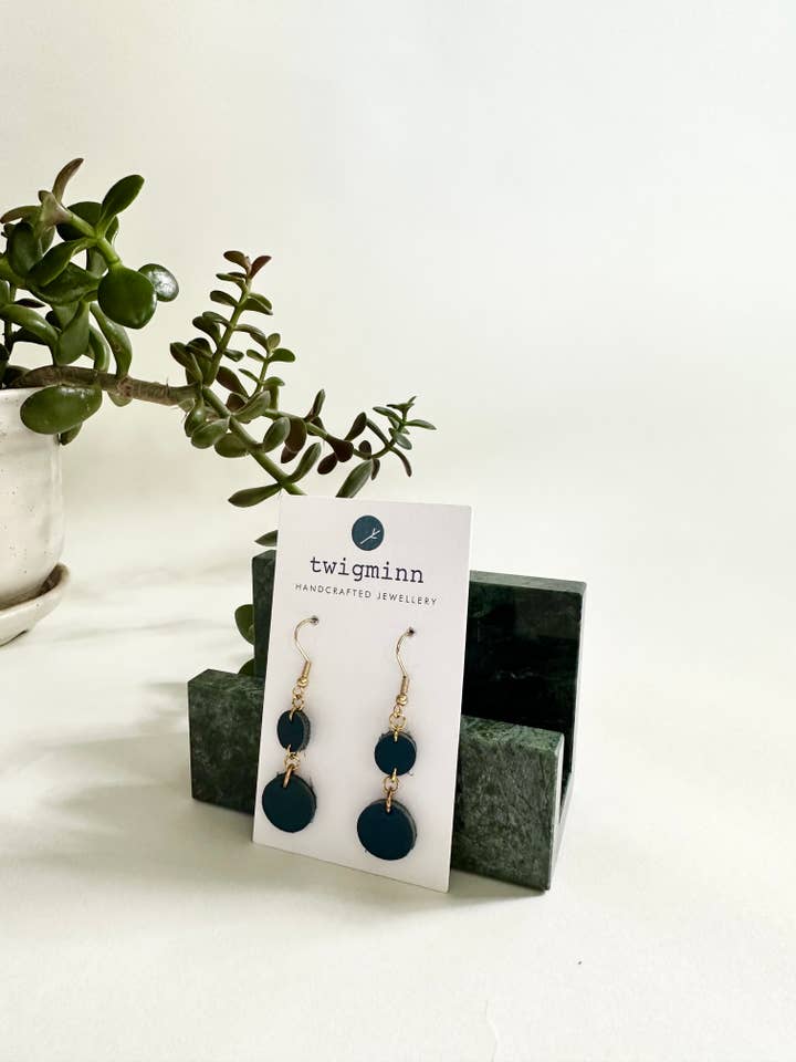 Double Dot Earrings for wholesale by twigminn