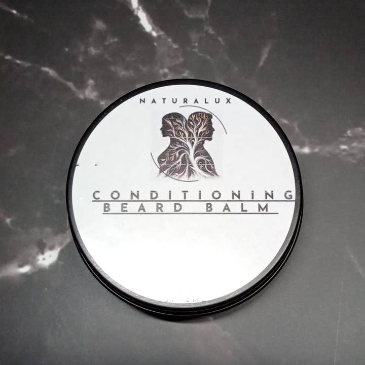 Naturalux Life & Wellness - Venta al por mayor Productos para cuidado de la barba - Bálsamo para Barba con Moringa y Hierba de Limón1