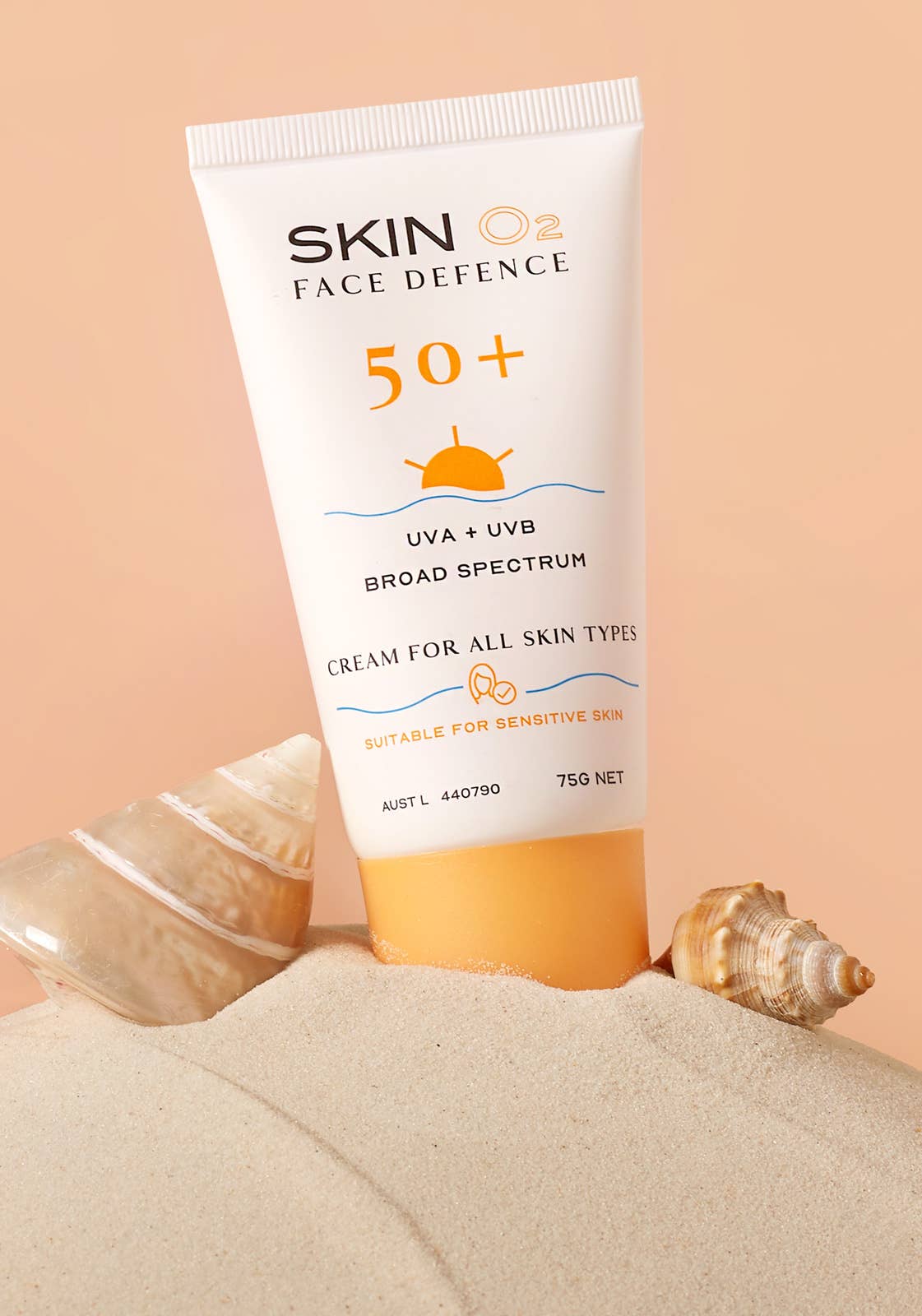 Skin O2 - Wholesale Sunscreen - Face Defence 50+ Invisible Sunscreen2