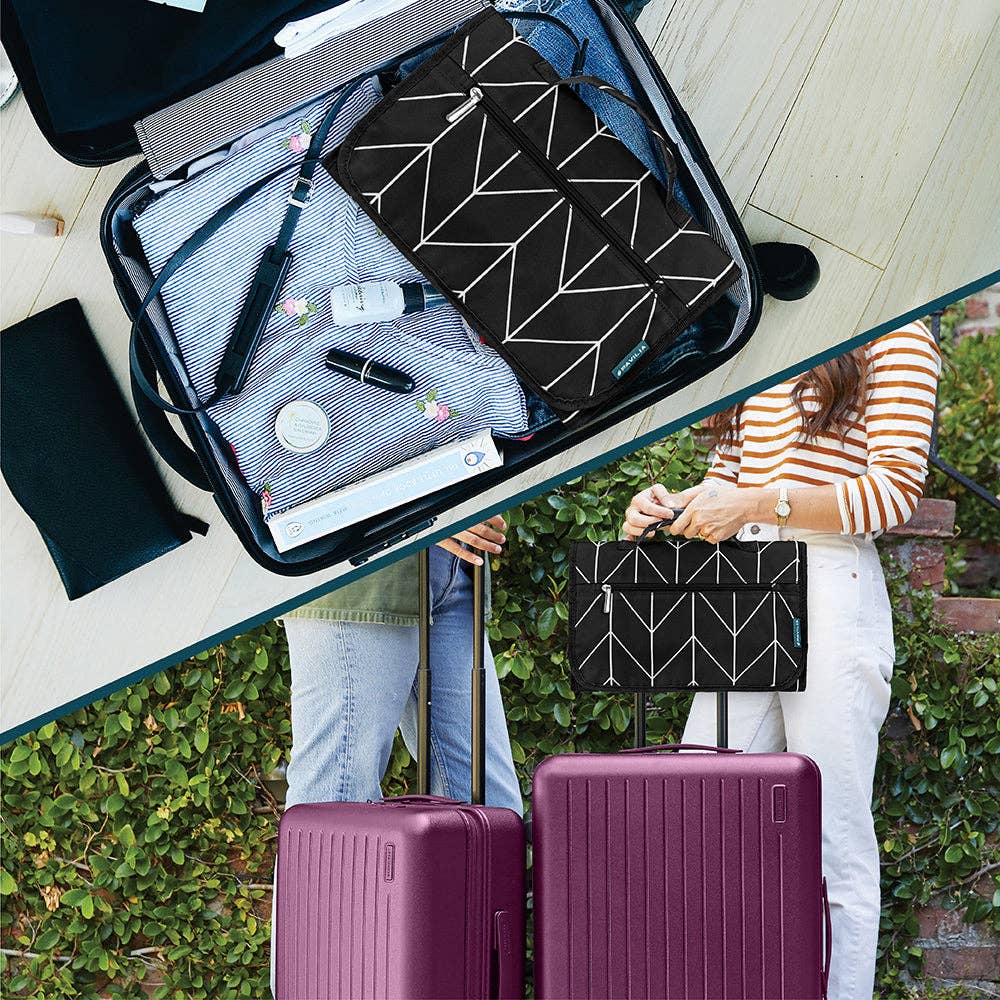 Pavilia - Wholesale Toiletry Bag - Unisex - Rollout Hanging Toiletry Organizer Bag11